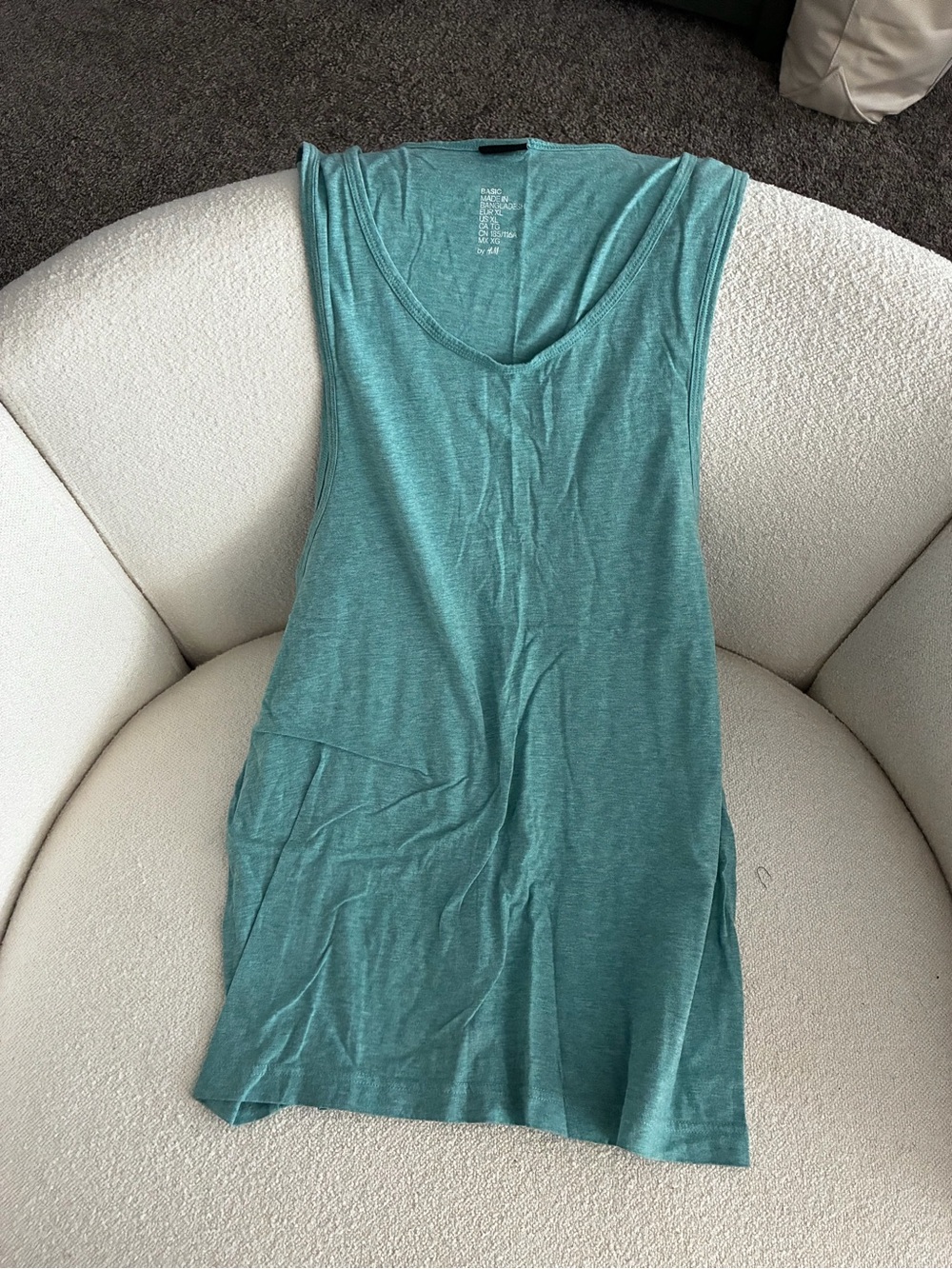 H&M Teal V-Neck Sleeveless Tank